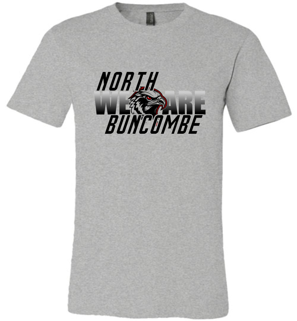 WE ARE NORTH BUNCOMBE! - Official Black Hawks gear! (Light fabric)