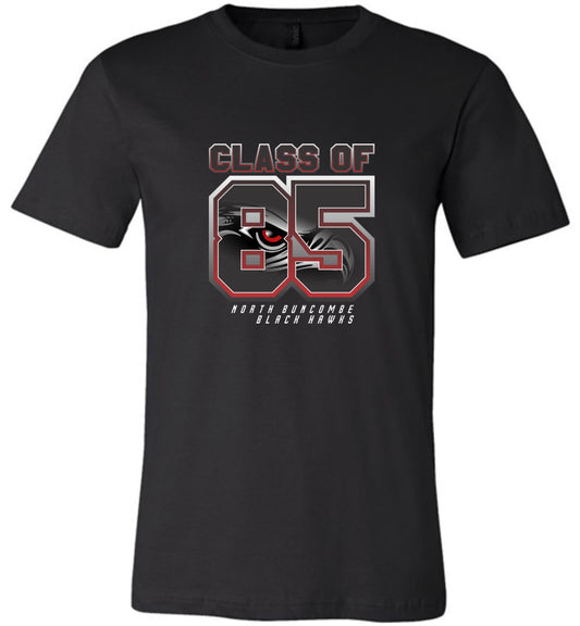 BLACK HAWKS! - Vintage 1985 Reunion Gear - Concept 002 Short Sleeve Unisex, Modern Sports Logo