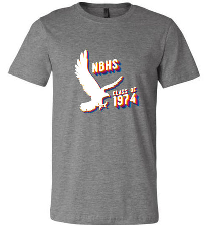 BLACK HAWKS! - Vintage 1974 Reunion Gear - Concept 001 Short Sleeve Unisex, Modern Sports Logo