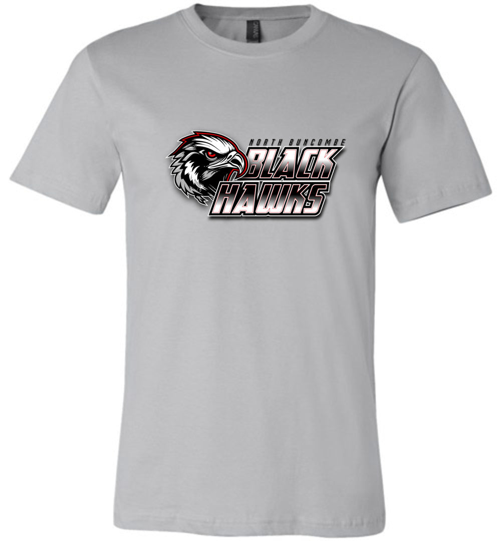 BLACK HAWKS! - Official Gear - Type 10 Short Sleeve Unisex, Modern Sports Logo