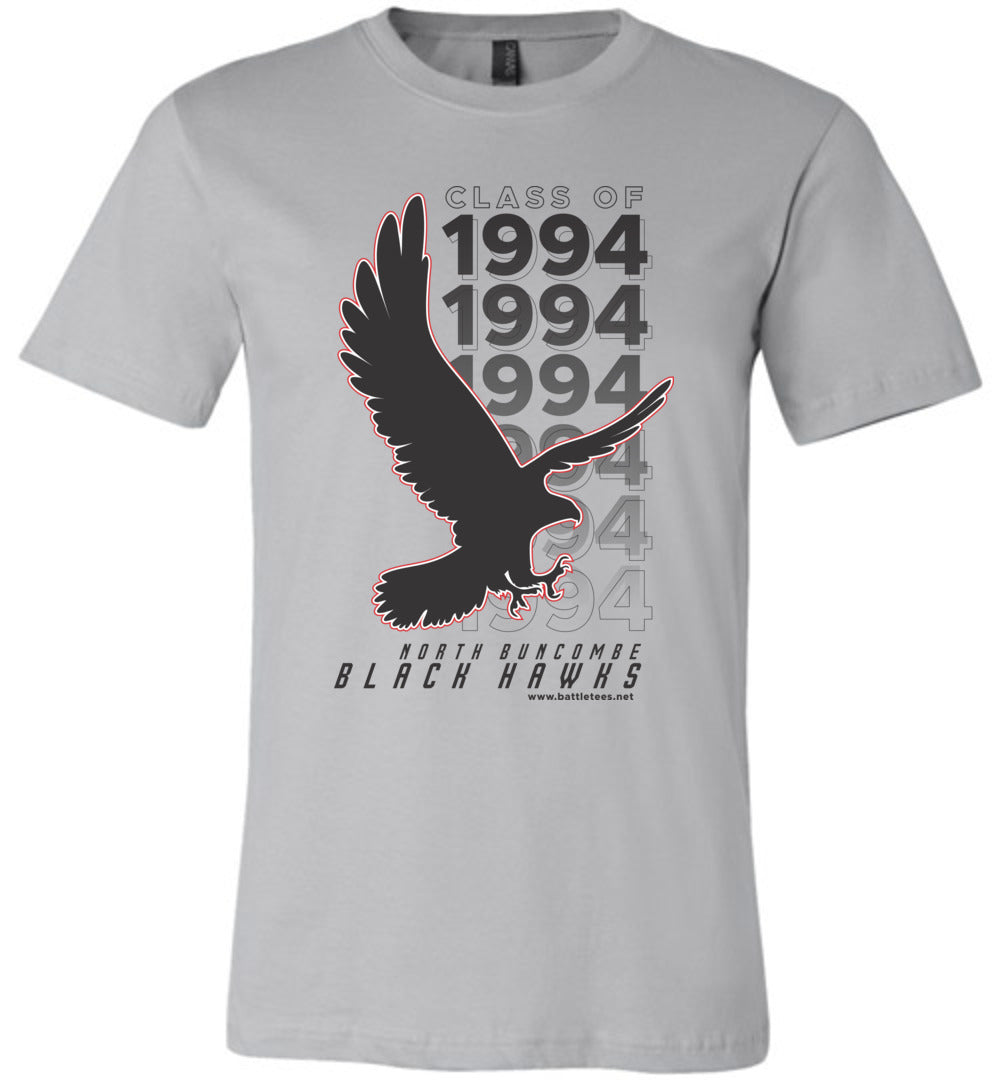 BLACK HAWKS! - Vintage 1994 Reunion Gear - Concept 001 Short Sleeve Unisex, Modern Sports Logo