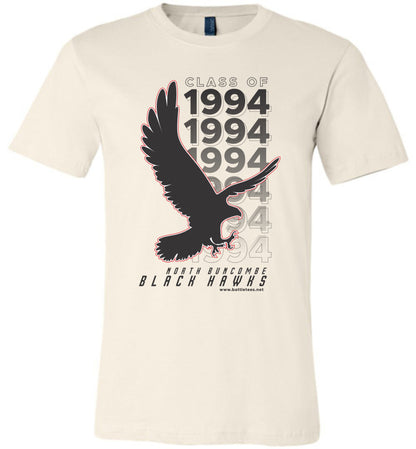 BLACK HAWKS! - Vintage 1994 Reunion Gear - Concept 001 Short Sleeve Unisex, Modern Sports Logo