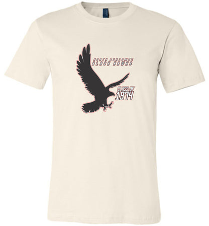 BLACK HAWKS! - Vintage 1974 Reunion Gear - Concept 002 Short Sleeve Unisex, Modern Sports Logo