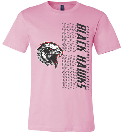 BLACK HAWKS! - Official Gear - Type 14 Short Sleeve Unisex, Modern Sports Logo