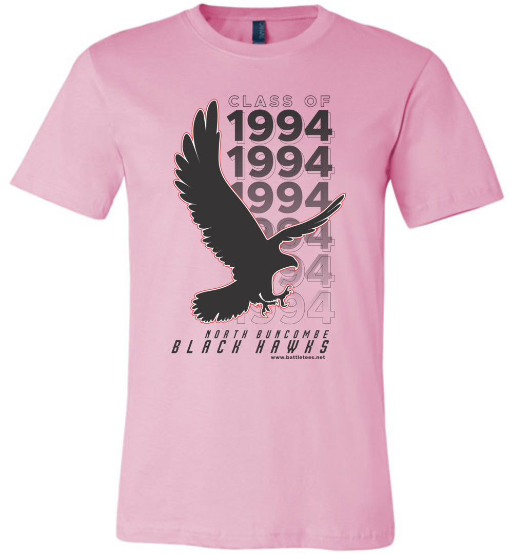 BLACK HAWKS! - Vintage 1994 Reunion Gear - Concept 001 Short Sleeve Unisex, Modern Sports Logo