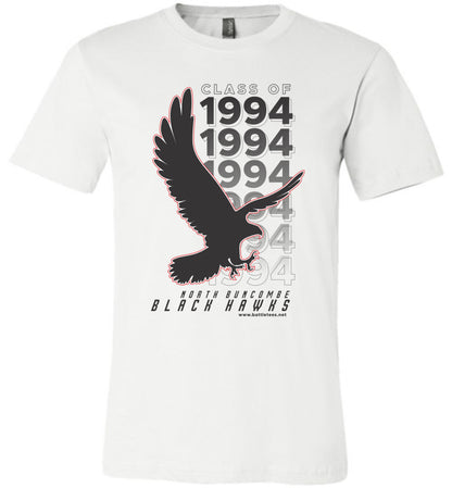 BLACK HAWKS! - Vintage 1994 Reunion Gear - Concept 001 Short Sleeve Unisex, Modern Sports Logo