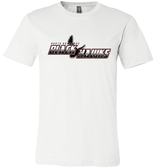 BLACK HAWKS! - Official Gear - Type 5 Short Sleeve Unisex, Modern Sports Logo