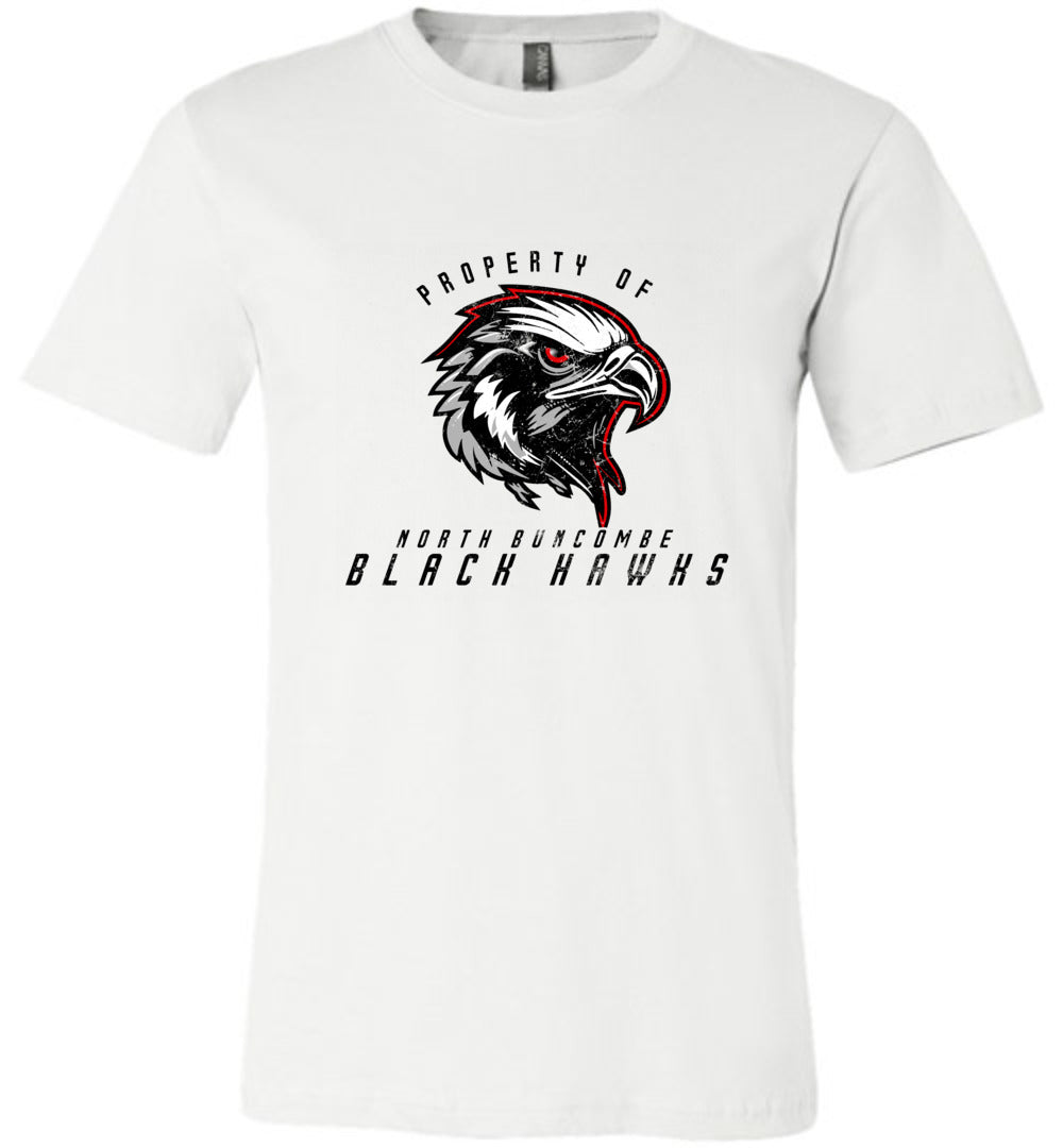 BLACK HAWKS! - Official Gear - Type 8 Short Sleeve Unisex, Modern Sports Logo