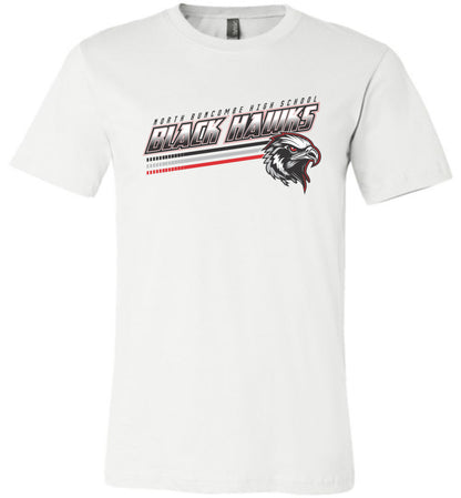 BLACK HAWKS! - Official Gear - Type 13 Short Sleeve Unisex, Modern Sports Logo