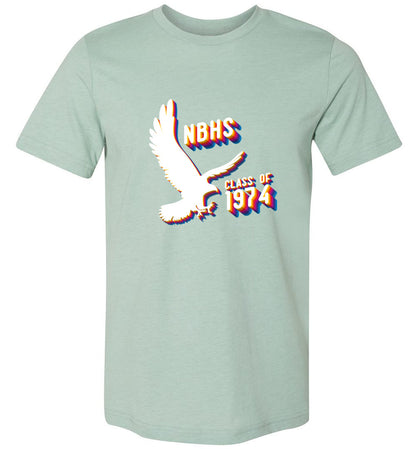 BLACK HAWKS! - Vintage 1974 Reunion Gear - Concept 001 Short Sleeve Unisex, Modern Sports Logo