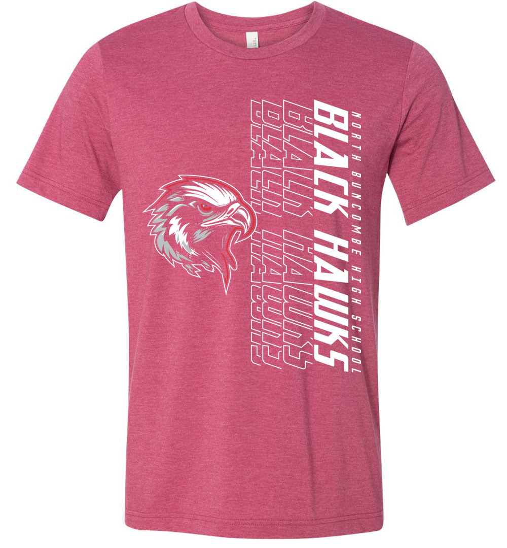 BLACK HAWKS! - Official Gear - Type 14 Short Sleeve Unisex, Modern Sports Logo