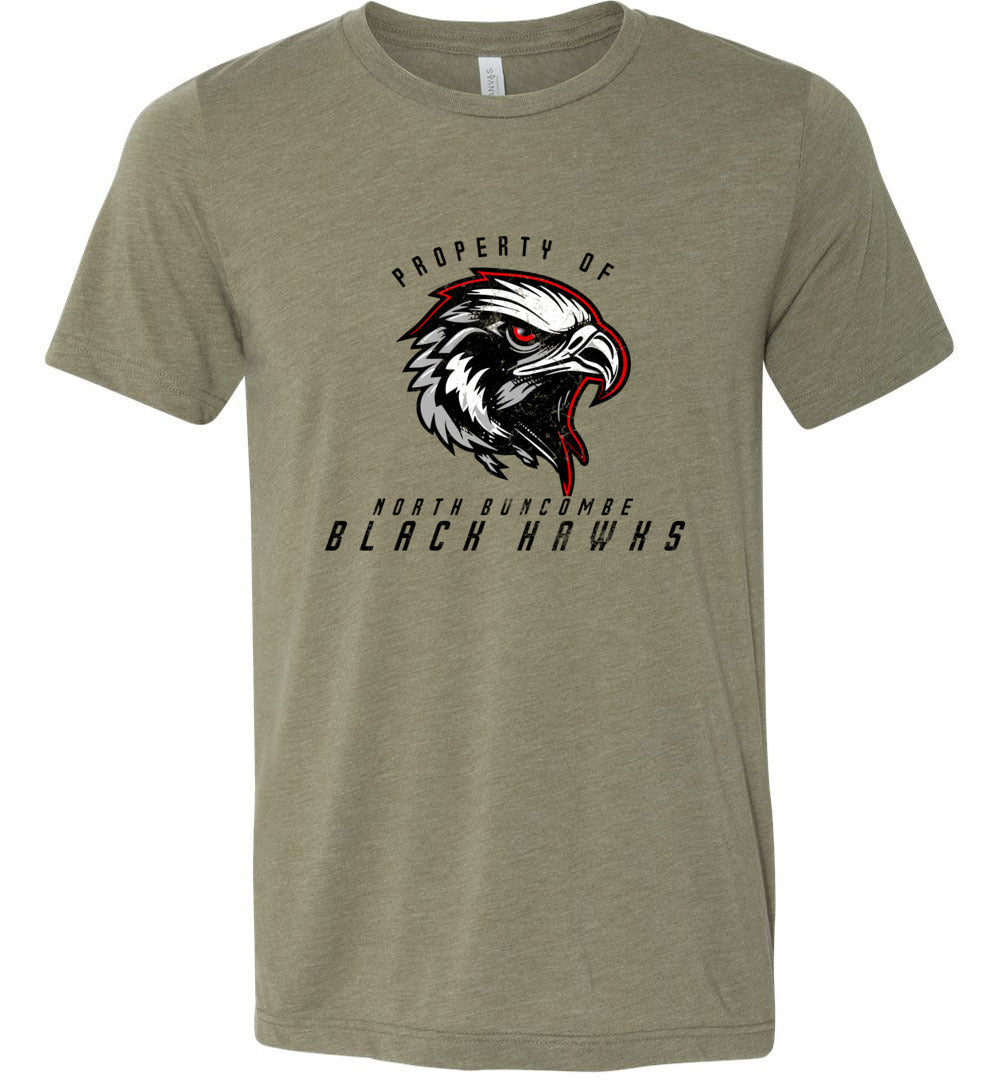 BLACK HAWKS! - Official Gear - Type 8 Short Sleeve Unisex, Modern Sports Logo