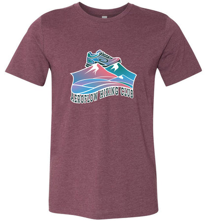 Aeroflow Hiking Club - Type 1b - Short Sleeve Unisex Tee