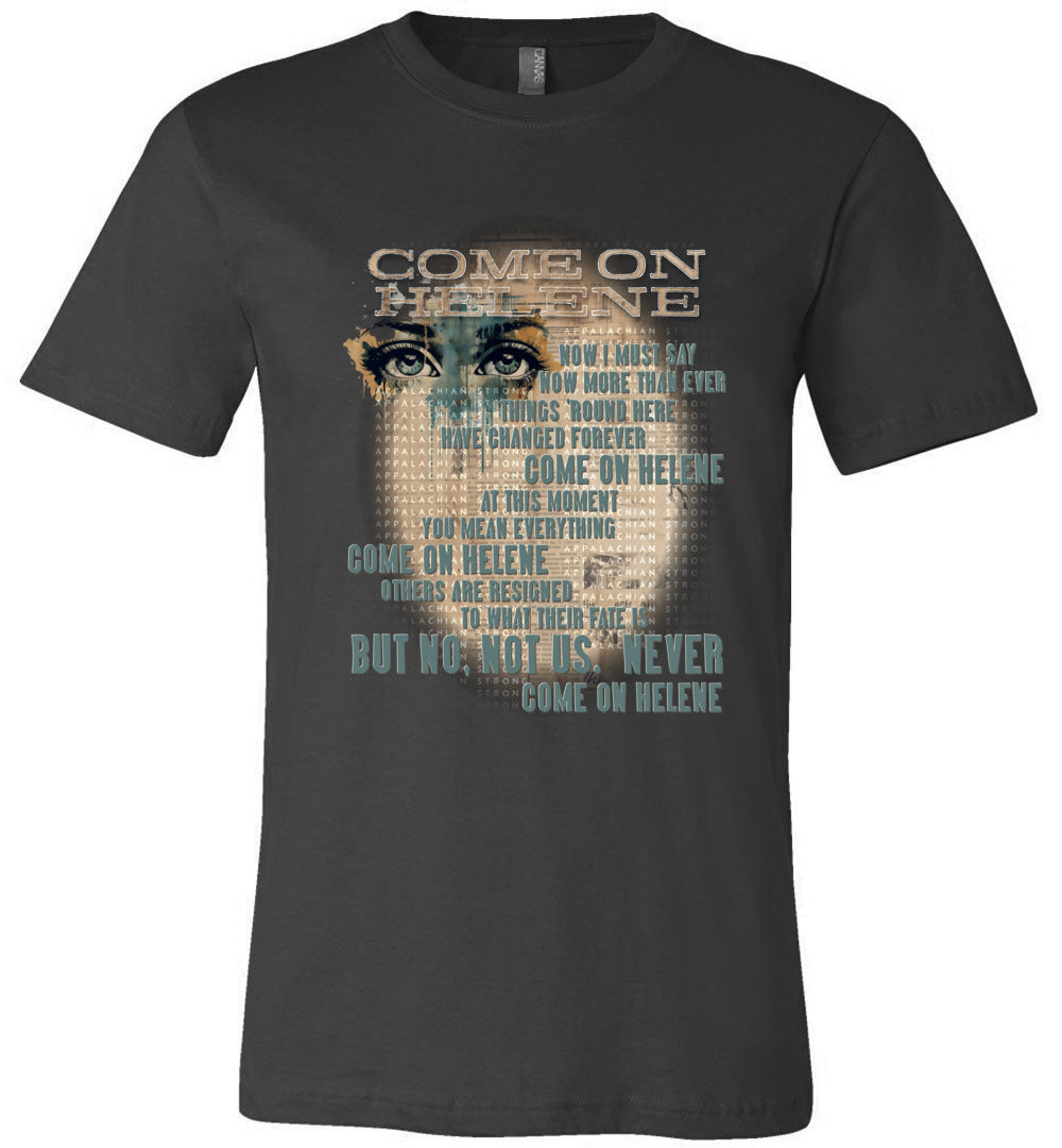 COME ON HELENE - Hurricane Helene Disaster Fundraiser tee!