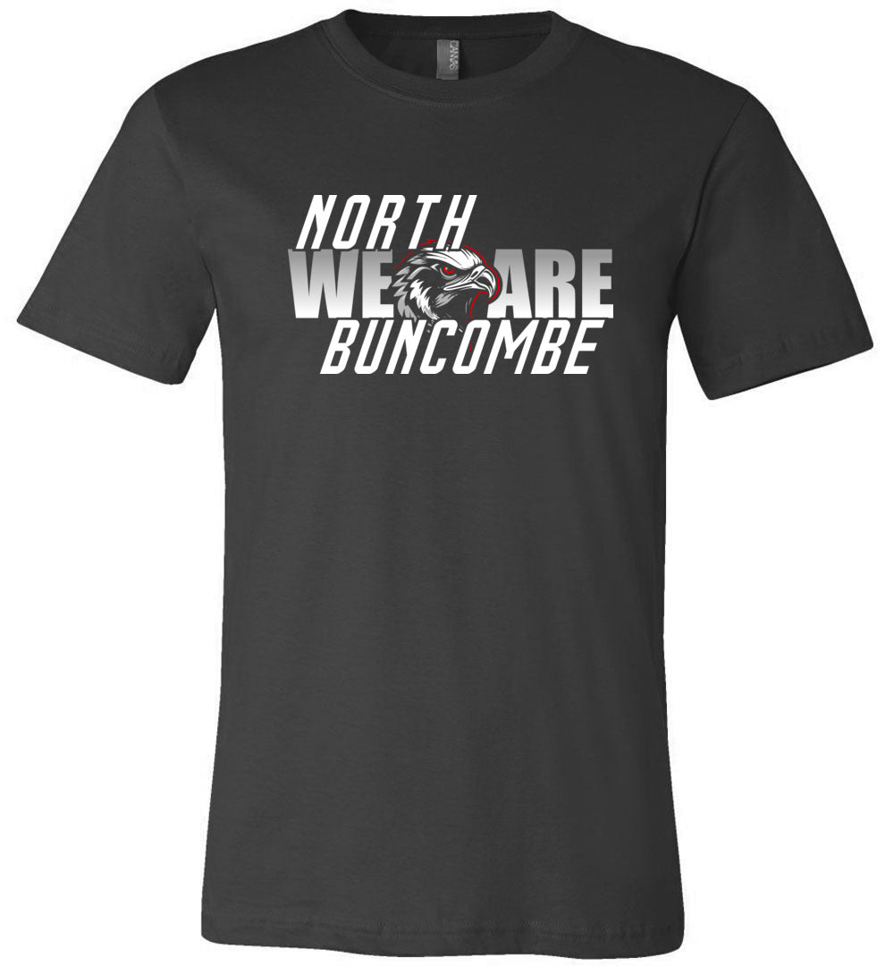 WE ARE NORTH BUNCOMBE! - Official Black Hawks gear! (Dark fabric)