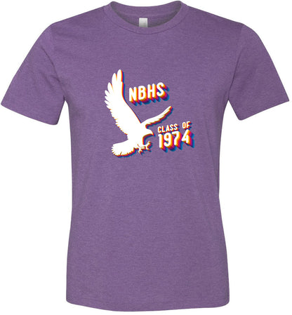 BLACK HAWKS! - Vintage 1974 Reunion Gear - Concept 001 Short Sleeve Unisex, Modern Sports Logo