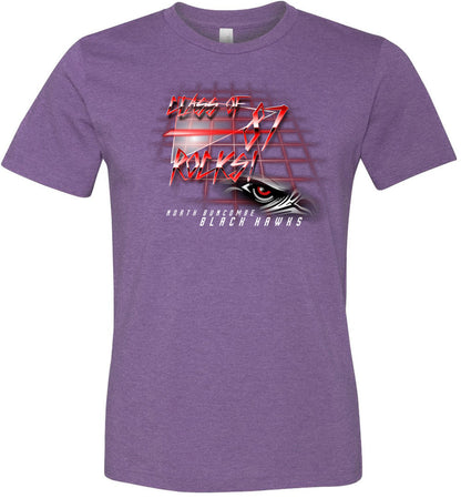 BLACK HAWKS! - Vintage 1987 Reunion Gear - Concept 001 Short Sleeve Unisex, Modern Sports Logo