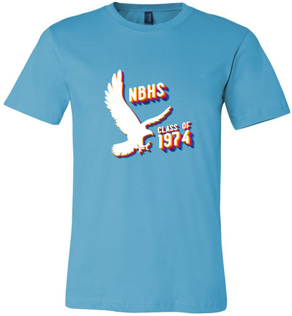 BLACK HAWKS! - Vintage 1974 Reunion Gear - Concept 001 Short Sleeve Unisex, Modern Sports Logo