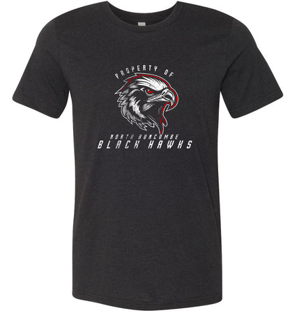 BLACK HAWKS! - Official Gear - Type 8 Short Sleeve Unisex, Modern Sports Logo