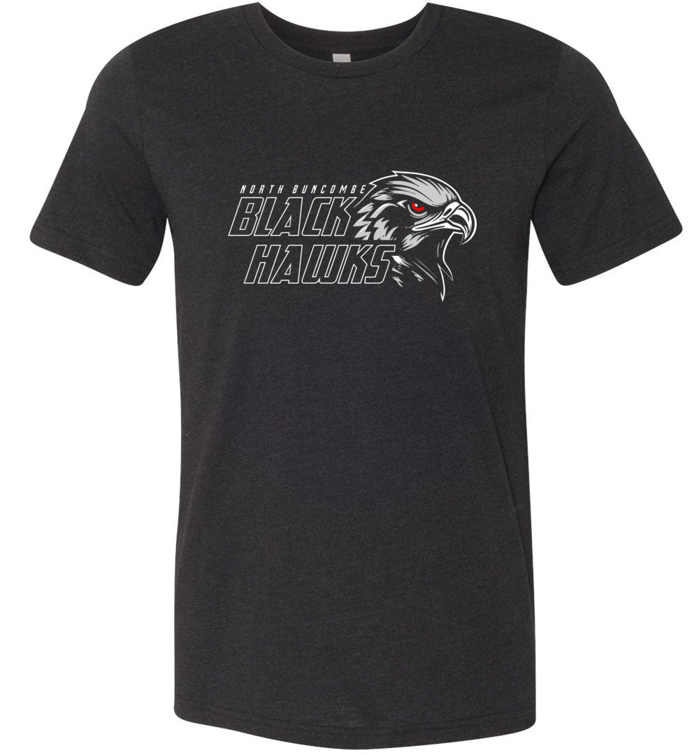 BLACK HAWKS! - Official Gear - Type11 Short Sleeve Unisex, Modern Sports Logo