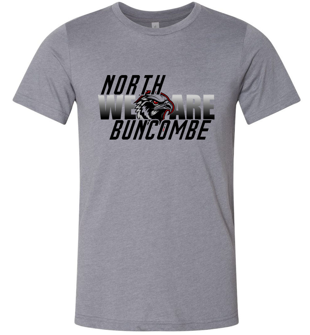 WE ARE NORTH BUNCOMBE! - Official Black Hawks gear! (Light fabric)