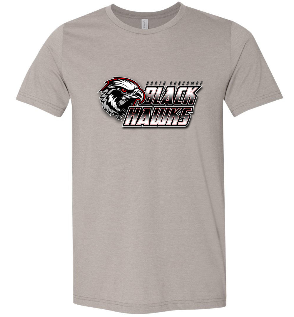 BLACK HAWKS! - Official Gear - Type 10 Short Sleeve Unisex, Modern Sports Logo