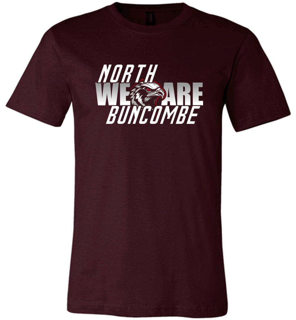 WE ARE NORTH BUNCOMBE! - Official Black Hawks gear! (Dark fabric)