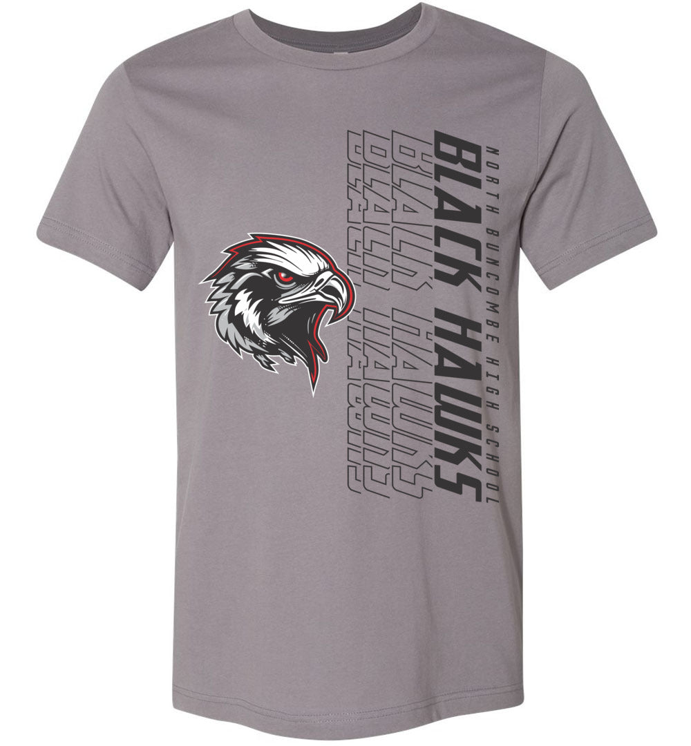 BLACK HAWKS! - Official Gear - Type 14 Short Sleeve Unisex, Modern Sports Logo