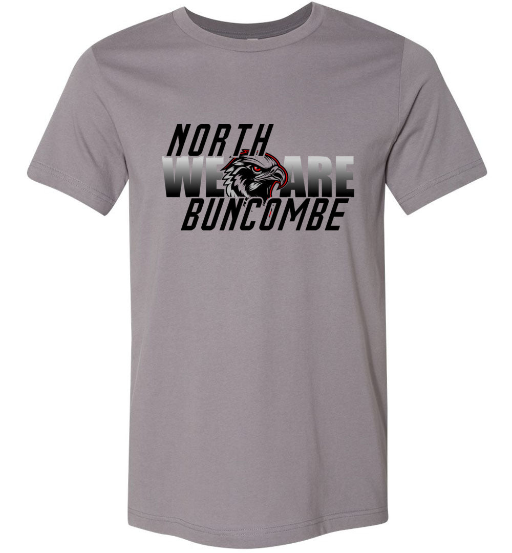 WE ARE NORTH BUNCOMBE! - Official Black Hawks gear! (Light fabric)