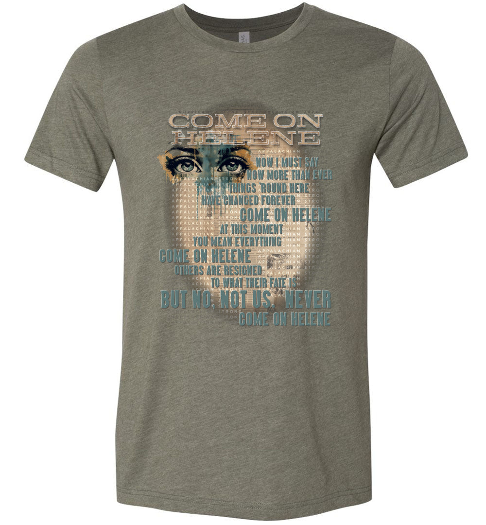 COME ON HELENE - Hurricane Helene Disaster Fundraiser tee!