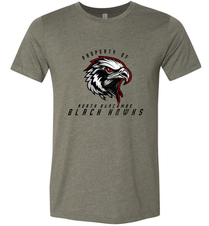 BLACK HAWKS! - Official Gear - Type 8 Short Sleeve Unisex, Modern Sports Logo