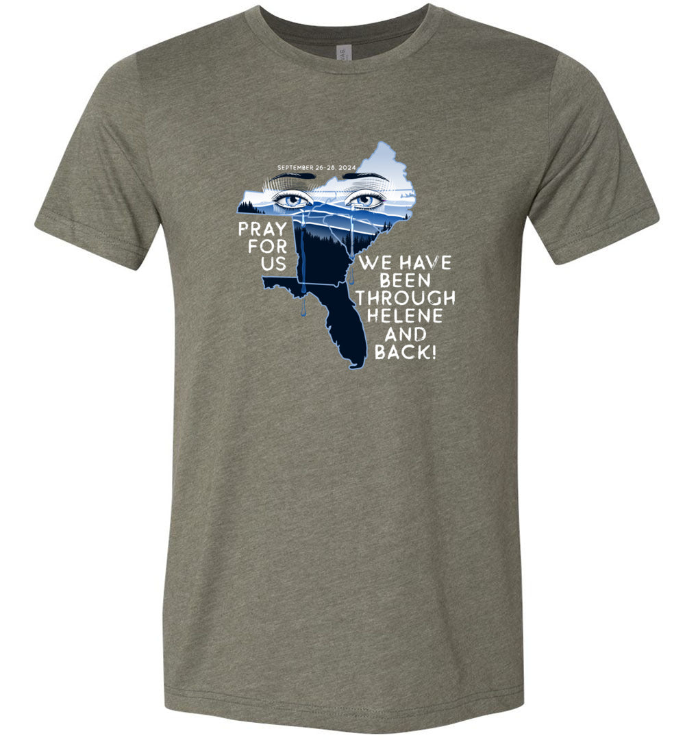 PRAY FOR US! - Hurricane Helene Disaster Fundraiser tee!