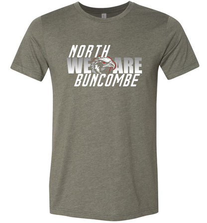 WE ARE NORTH BUNCOMBE! - Official Black Hawks gear! (Dark fabric)