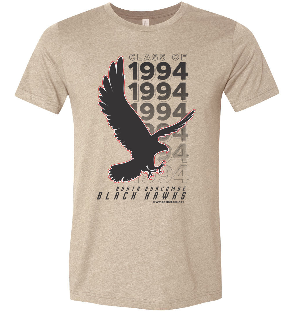 BLACK HAWKS! - Vintage 1994 Reunion Gear - Concept 001 Short Sleeve Unisex, Modern Sports Logo