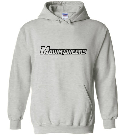 GO MOUNTAINEERS!! - Heavy Blend Hoodie, Modern Sports Logo