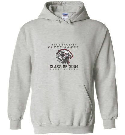 BLACK HAWKS! - Vintage 2004 Reunion Gear - Concept 001 Heavy Blend Hoodie, Modern Sports Logo