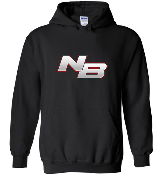 BLACK HAWKS! - Type 3 Heavy Blend Hoodie, Modern Sports Logo