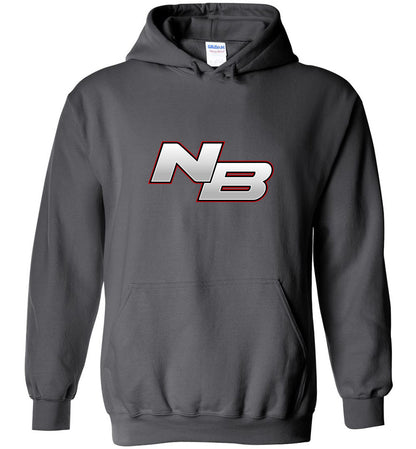 BLACK HAWKS! - Type 3 Heavy Blend Hoodie, Modern Sports Logo