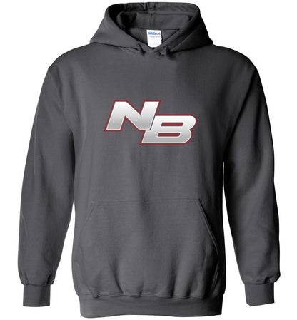 BLACK HAWKS! - Type 3 Heavy Blend Hoodie, Modern Sports Logo