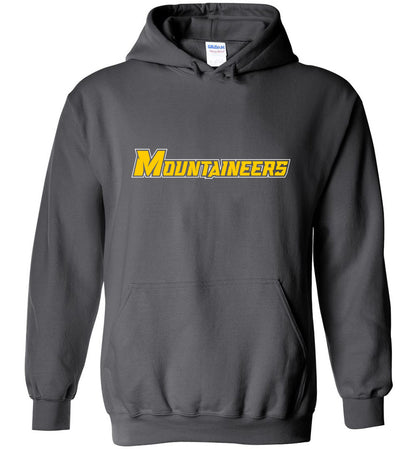 GO MOUNTAINEERS!! - Heavy Blend Hoodie, Modern Sports Logo