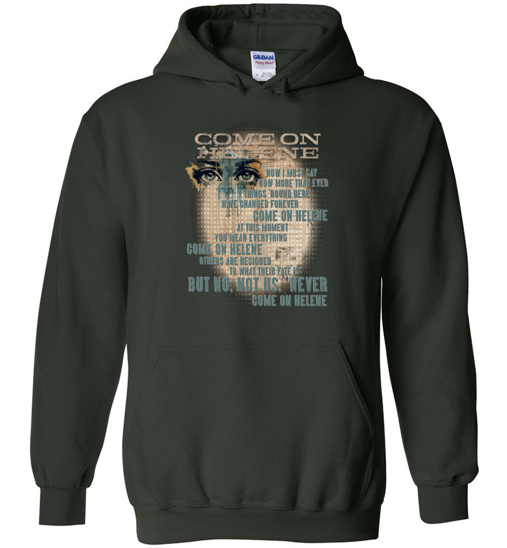 COME ON HELENE - Hurricane Helene Disaster Fundraiser hoodie!