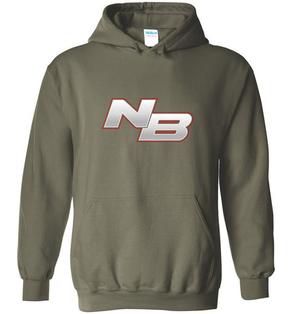 BLACK HAWKS! - Type 3 Heavy Blend Hoodie, Modern Sports Logo