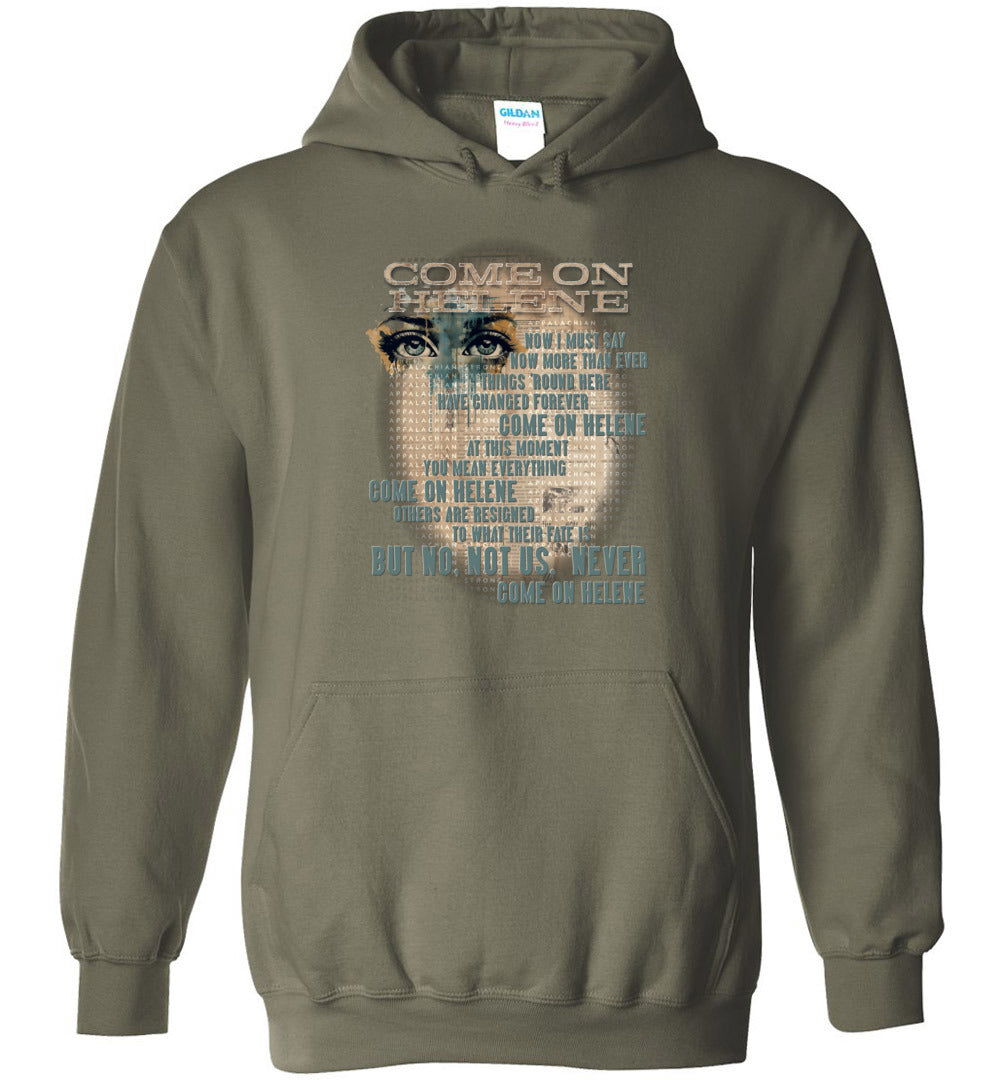 COME ON HELENE - Hurricane Helene Disaster Fundraiser hoodie!