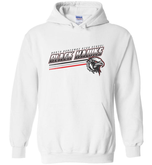 BLACK HAWKS! - Official Gear - Type 13 Hoodie, Modern Sports Logo