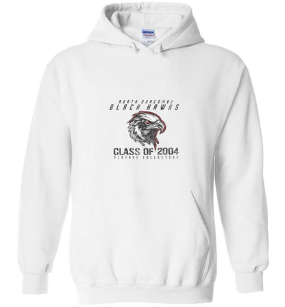 BLACK HAWKS! - Vintage 2004 Reunion Gear - Concept 001 Heavy Blend Hoodie, Modern Sports Logo