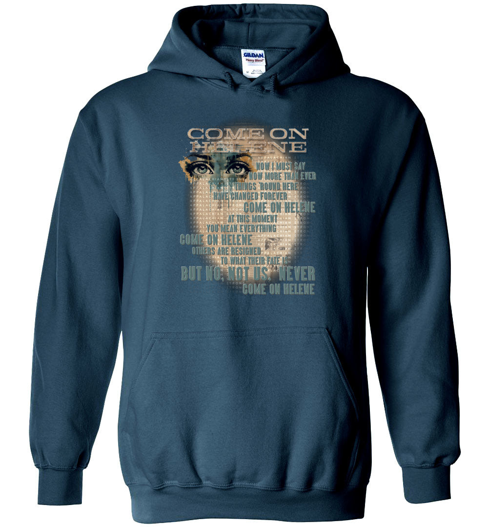 COME ON HELENE - Hurricane Helene Disaster Fundraiser hoodie!