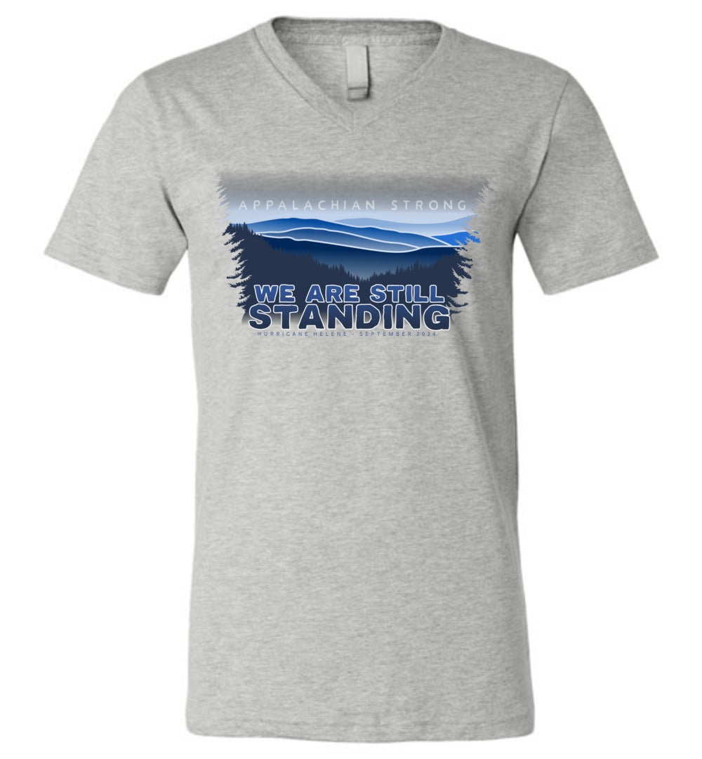 APPALACHIAN STRONG - Hurricane Helene Disaster Fundraiser v-neck tee!