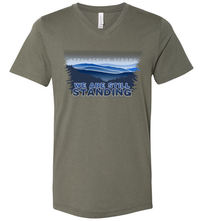 APPALACHIAN STRONG - Hurricane Helene Disaster Fundraiser v-neck tee!