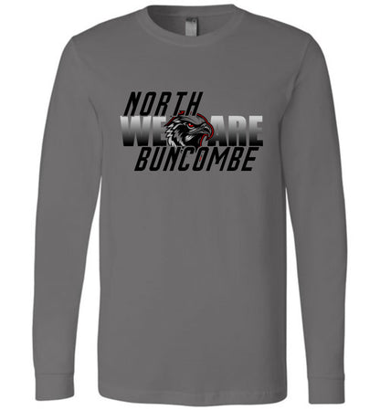 WE ARE NORTH BUNCOMBE! - Official Black Hawks gear! (Light fabric)