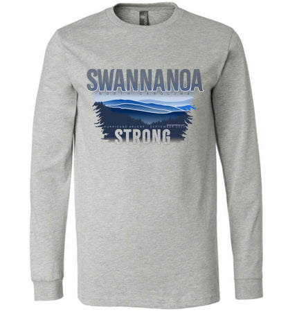 SWANNANOA STRONG! - Disaster Fundraising long sleeve tee!